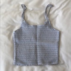 Brandy Melville Smocked Tank